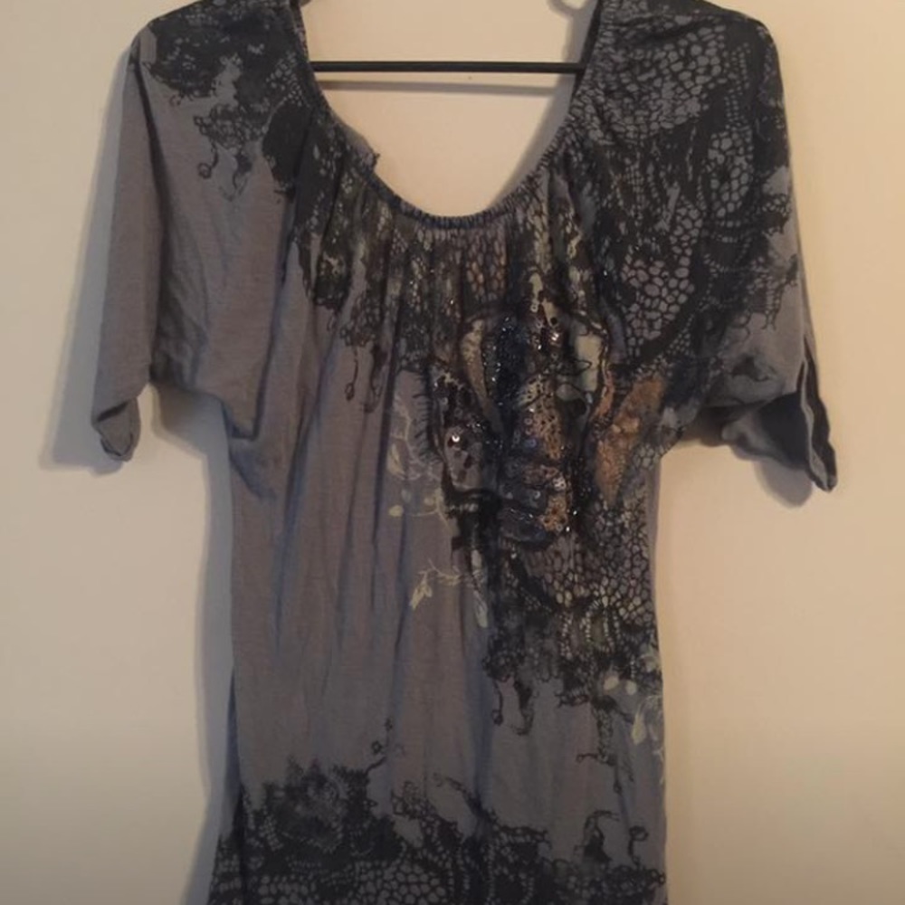 Miss Me dress shirt
